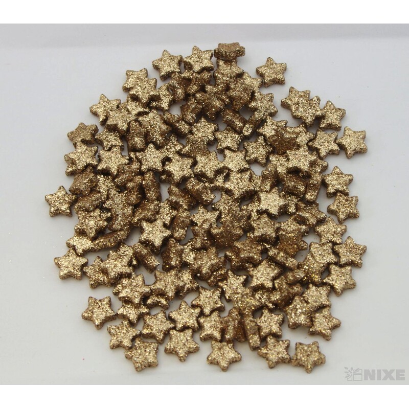 HVĚZDA 1,5cm 144ks*ZLATÁ ANT.