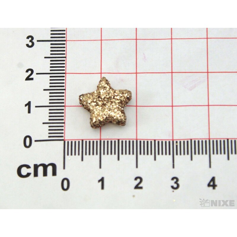 HVĚZDA 1,5cm 144ks*ZLATÁ ANT.