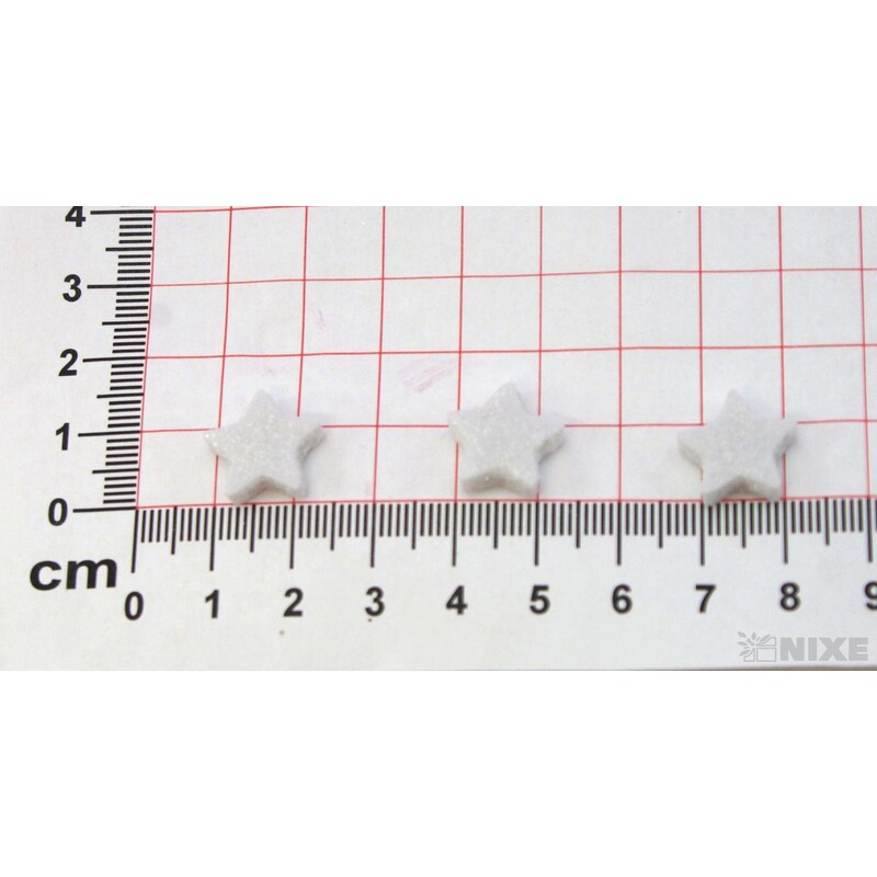 HVĚZDA 1,5cm 144ks*BÍLÁ