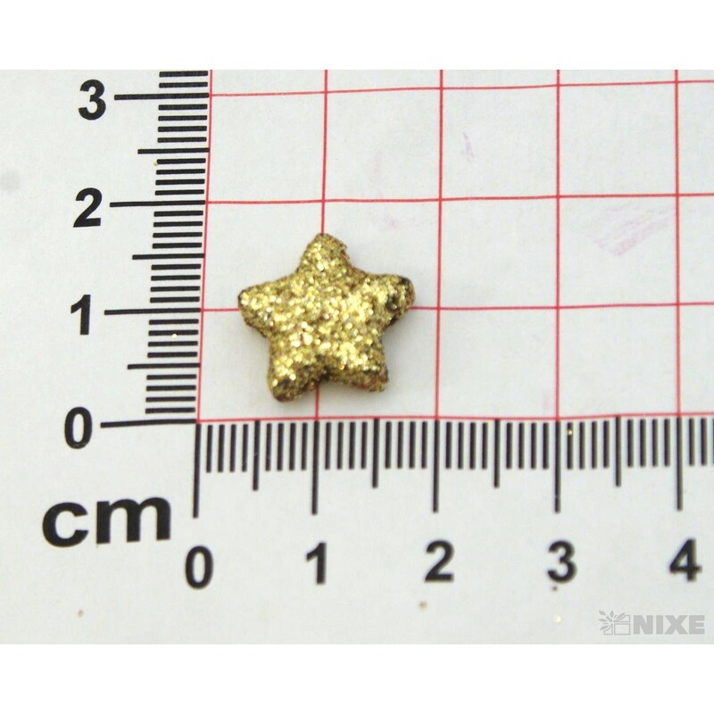 HVĚZDA 1,5cm 144ks*ZLATÁ