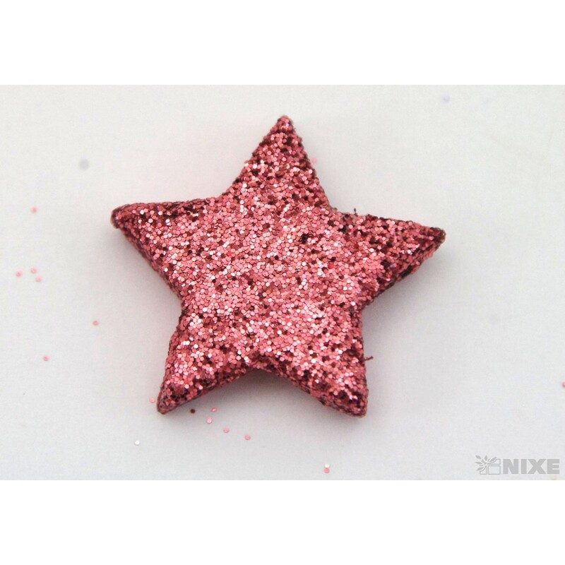 HVĚZDA 2,5cm 48ks*MĚDENÁ