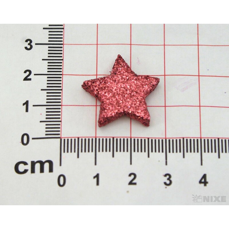 HVĚZDA 2,5cm 48ks*MĚDENÁ