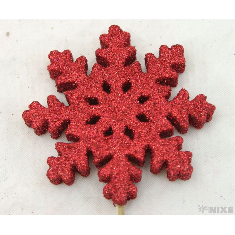 ZÁPICH VLOČKA 8x26cm 12ks*ČERVENÁ