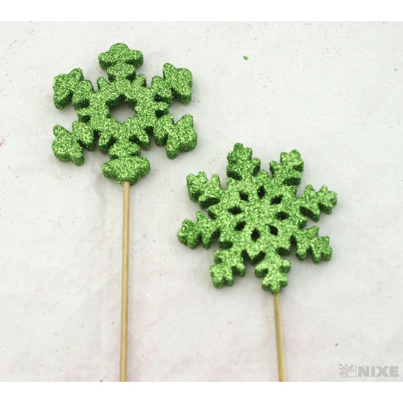 ZÁPICH VLOČKA 8x26cm 12ks*ZELENÁ