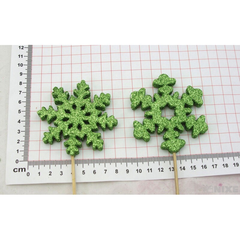 ZÁPICH VLOČKA 8x26cm 12ks*ZELENÁ