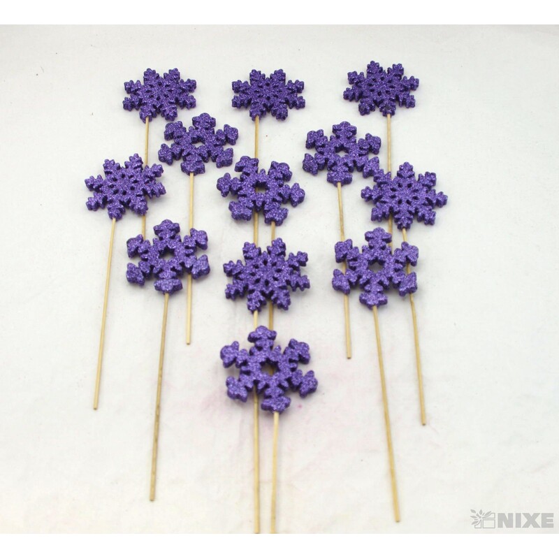 ZÁPICH VLOČKA 8x26cm 12ks*FIALOVÁ