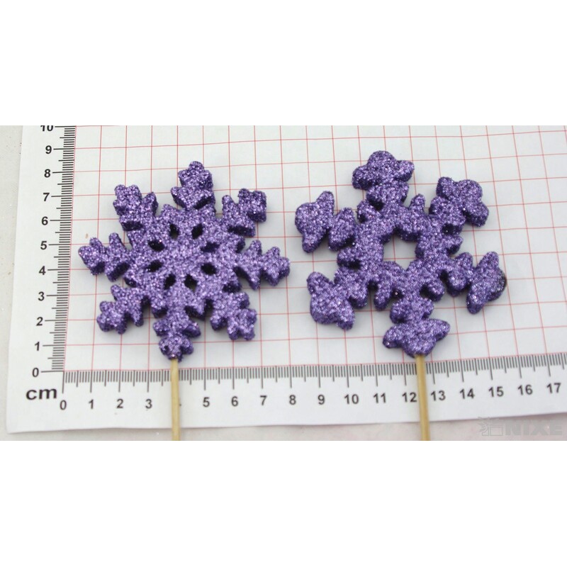 ZÁPICH VLOČKA 8x26cm 12ks*FIALOVÁ