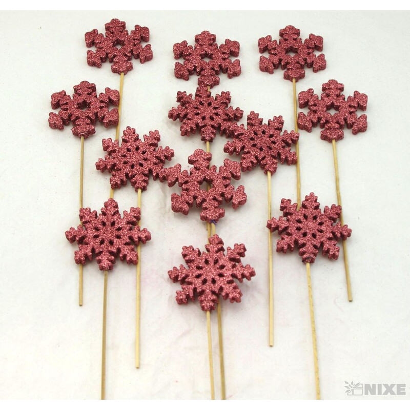 ZÁPICH VLOČKA 8x26cm 12ks*MĚDENÁ