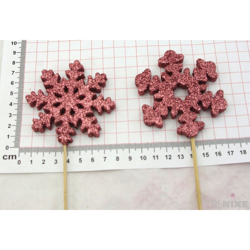 ZÁPICH VLOČKA 8x26cm 12ks*MĚDENÁ