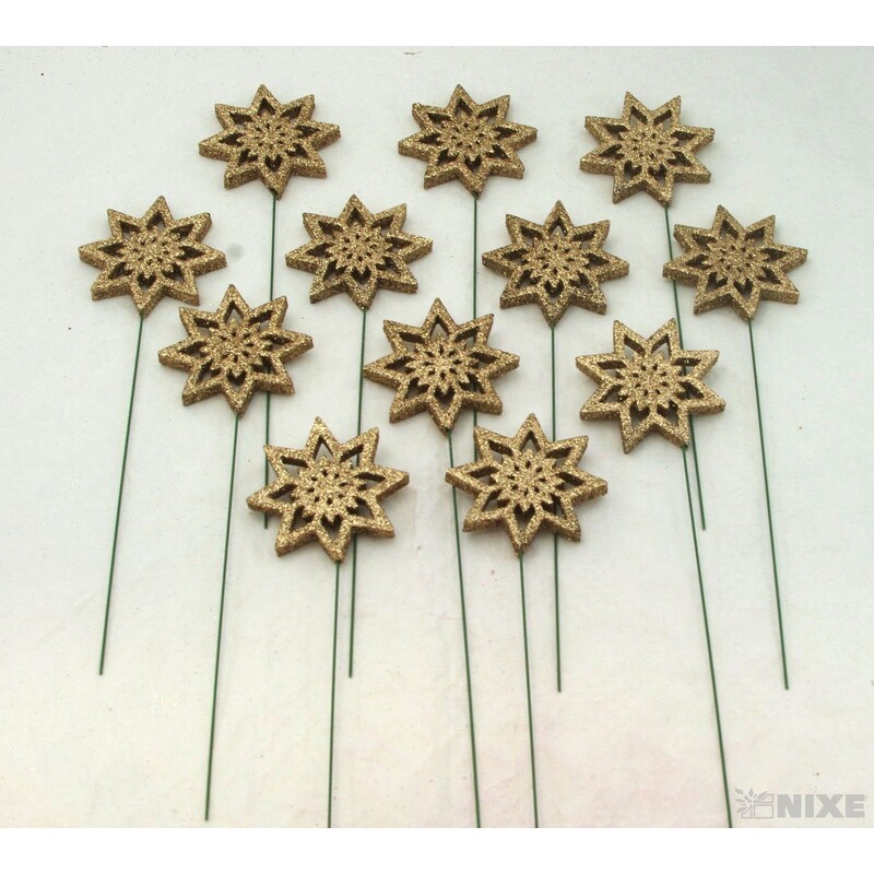 ZÁPICH VLOČKA 7x27cm 12ks*ZLATÁ ANT.