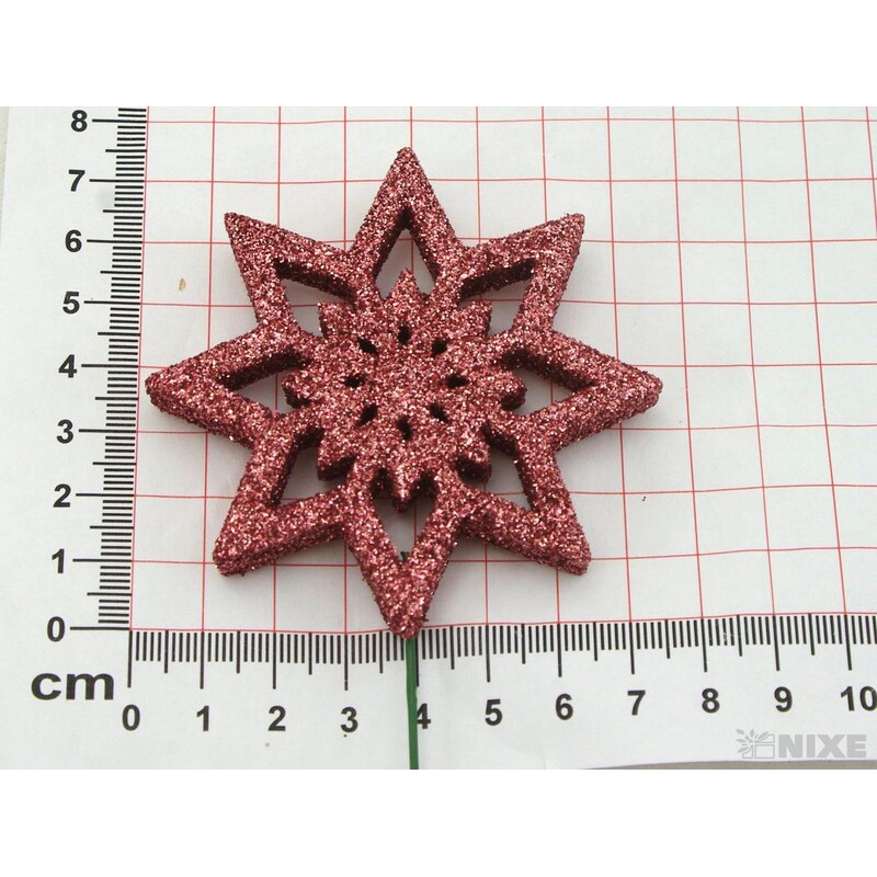 ZÁPICH VLOČKA 7x27cm 12ks*MĚDENÁ