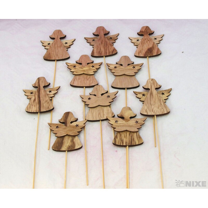 ZÁPICH ANDĚL 8x28cm 10ks*PŘÍRODNÍ