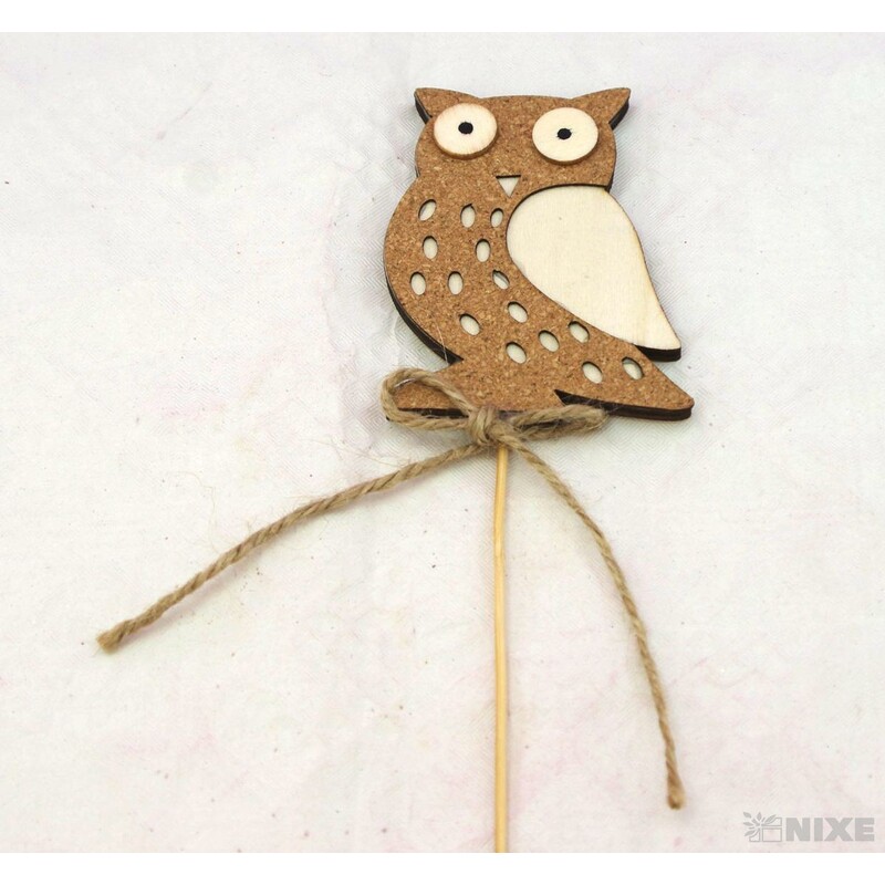 ZÁPICH SOVA 7x27cm 6ks*