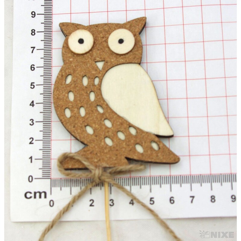 ZÁPICH SOVA 7x27cm 6ks*