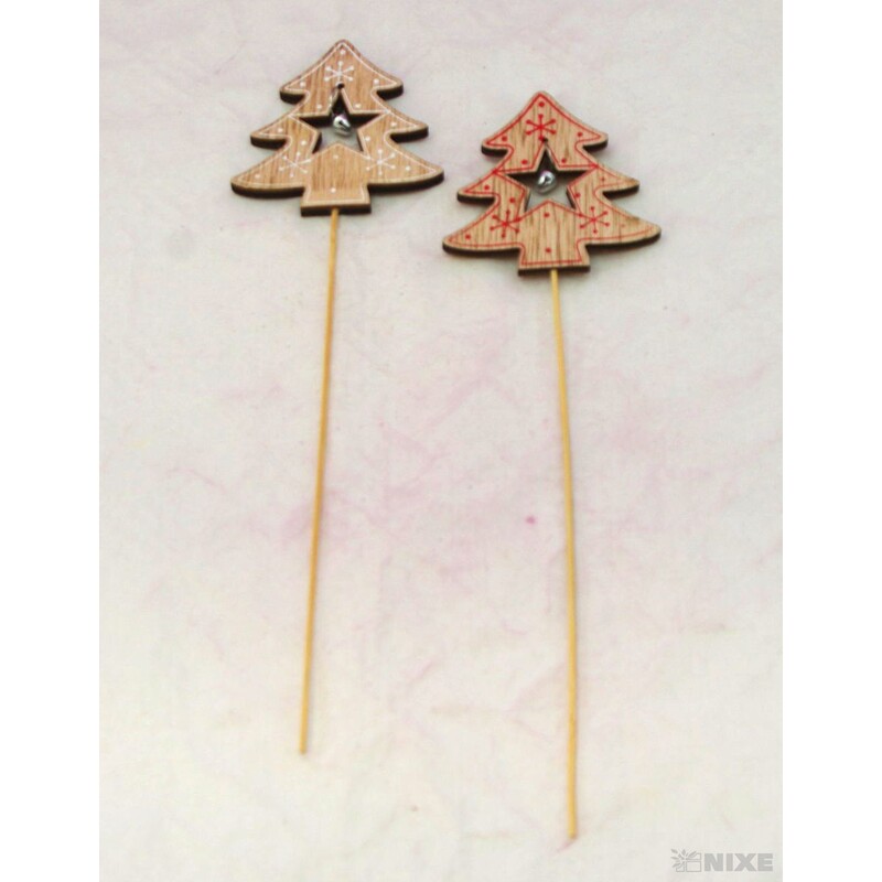 ZÁPICH STROMEK 7,5x27cm 10ks*MIX BAREV