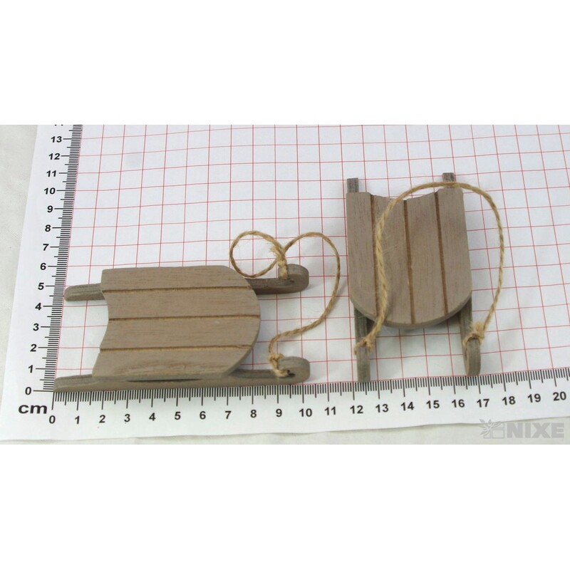 SÁŇKY 10cm 2ks*PŘÍRODNÍ