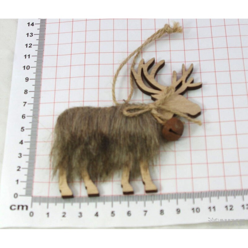 ZÁVĚS SOB 10cm 4ks*PŘÍRODNÍ