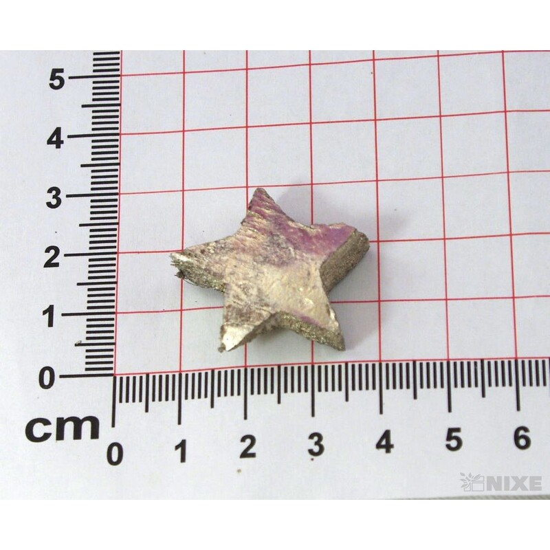 HVĚZDA 2,5cm 50ks*ZLATÁ