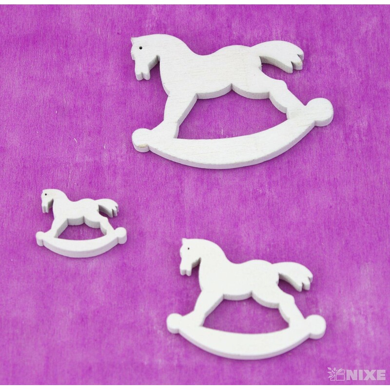 KONÍK 3-5-7cm 15ks*MIX BAREV