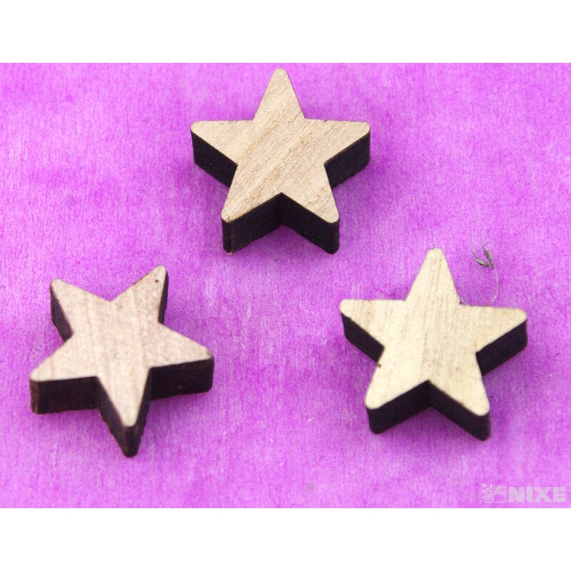 VÁNOCE MIX 2,5cm 48ks*PŘÍRODNÍ