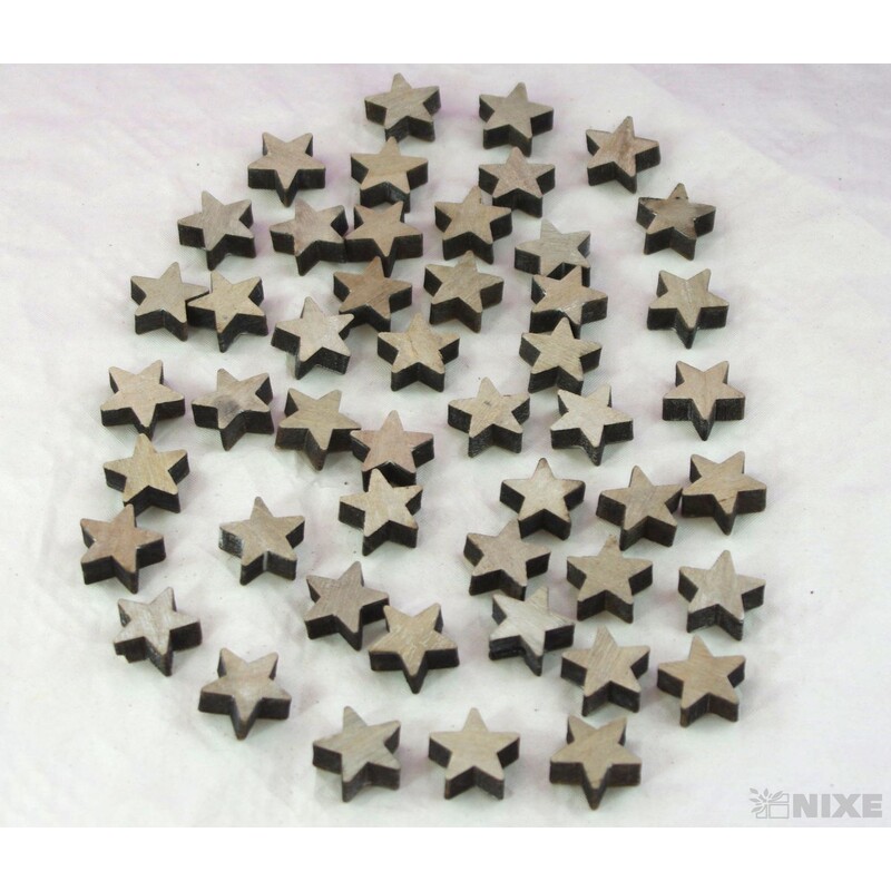 VÁNOCE MIX 2,5cm 48ks*ŠEDÁ