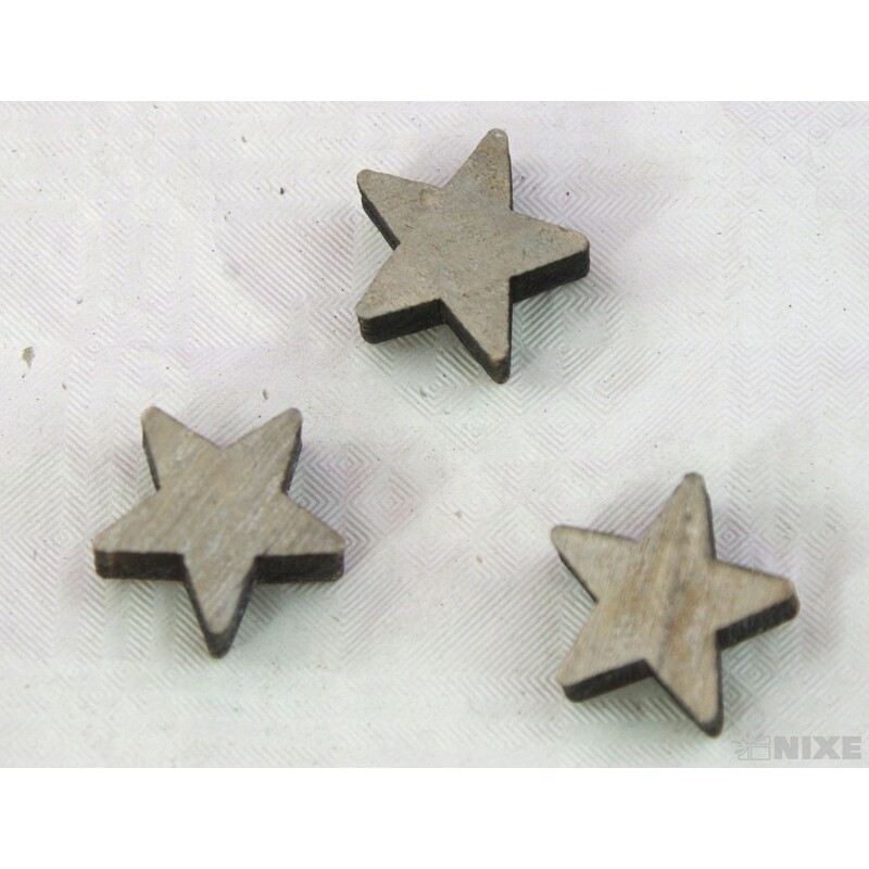 VÁNOCE MIX 2,5cm 48ks*ŠEDÁ