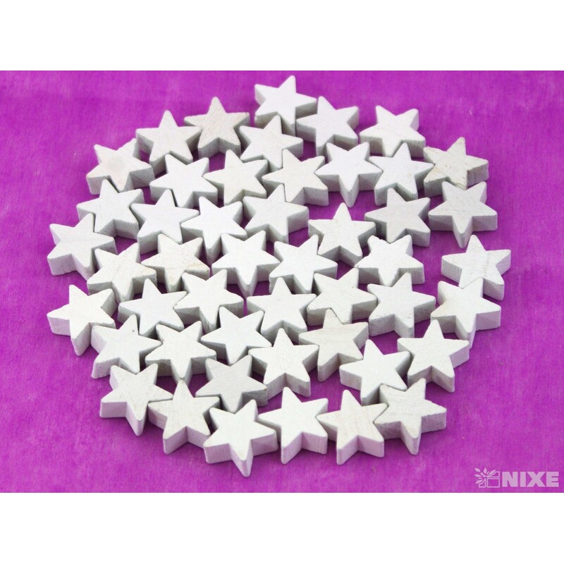 VÁNOCE MIX 2,5cm 48ks*BÍLÁ