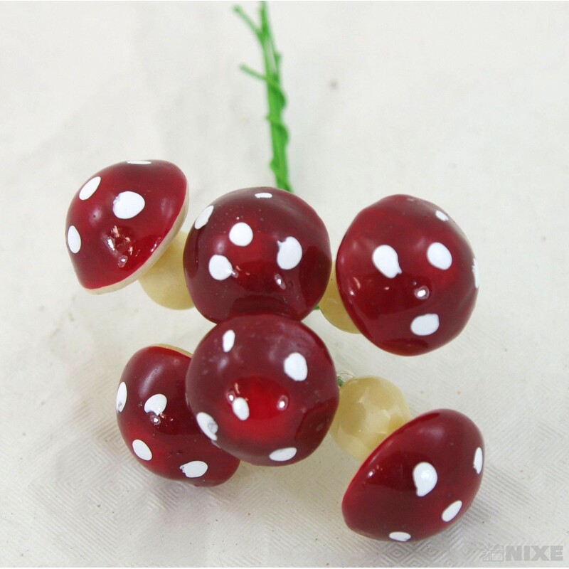 ZÁPICH MUCHOMŮRKA 2,5x10,5cm 144ks*ČERVENÁ