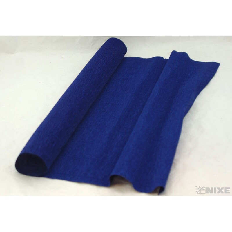 KREP 50cmx2,5m 180g*561 MODRÁ NÁMOŘNÍ V+