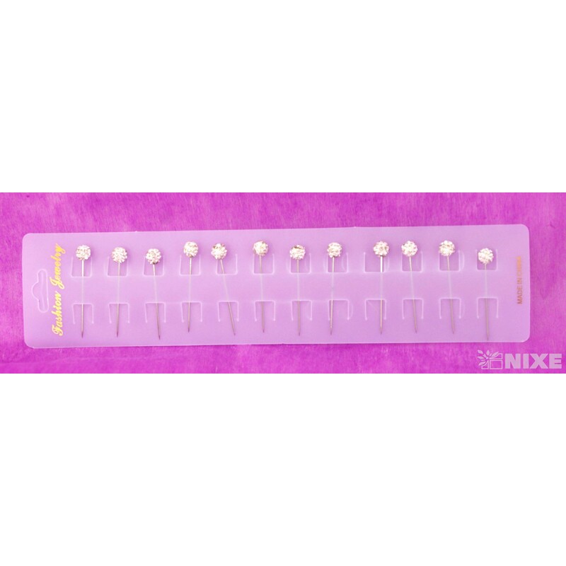 ŠPENDLÍK PL SVATEBNÍ 7mmx5cm 12ks