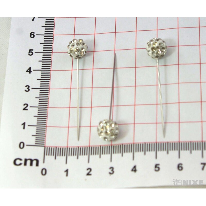 ŠPENDLÍK PL SVATEBNÍ 7mmx4cm 12ks