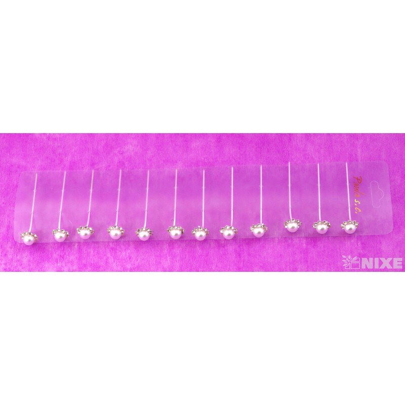 ŠPENDLÍK PL SVATEBNÍ 5mmx6cm 12ks