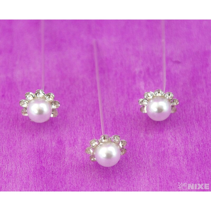 ŠPENDLÍK PL SVATEBNÍ 5mmx6cm 12ks