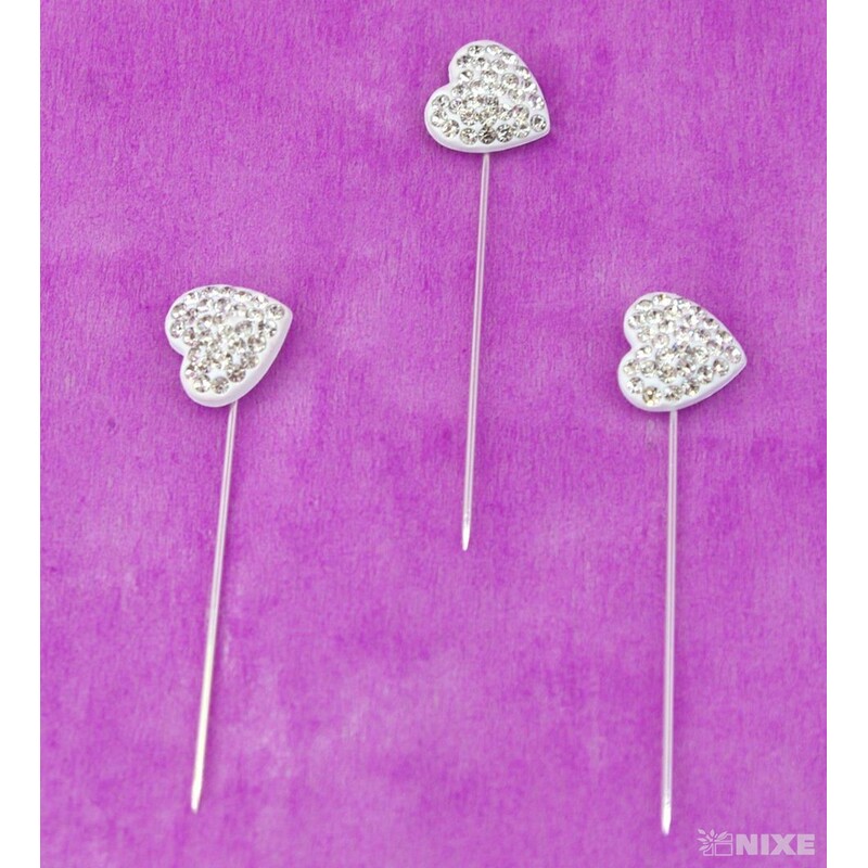 ŠPENDLÍK PL SVATEBNÍ 15mmx6cm 12ks