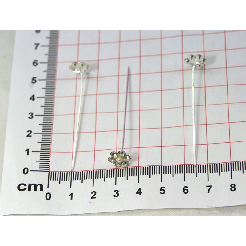 ŠPENDLÍK PL SVATEBNÍ 10mmx5cm 12ks