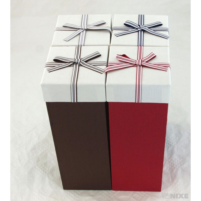 KRABICE 4ks 9x27x9cm*MIX BAREV