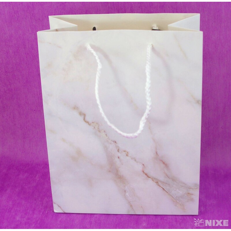 TAŠKA P MRAMOR 18x23x10cm*BÍLÁ