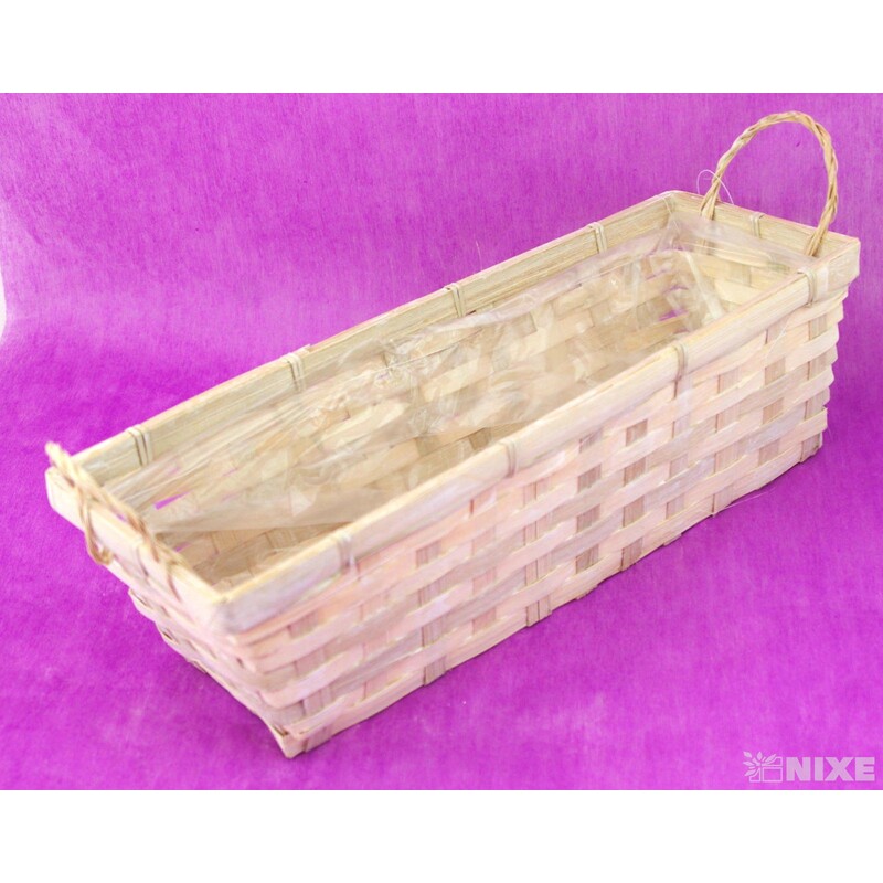 MISKA OBDÉLNÍK 31x12x9cm*BÍLÁ