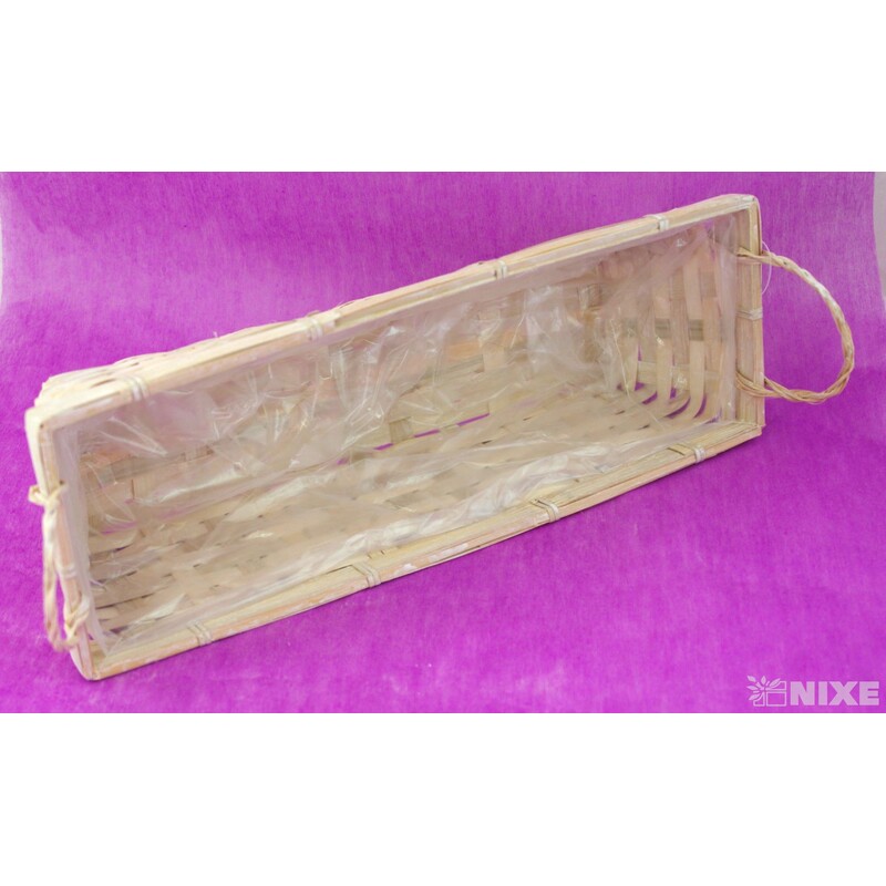 MISKA OBDÉLNÍK 31x12x9cm*BÍLÁ