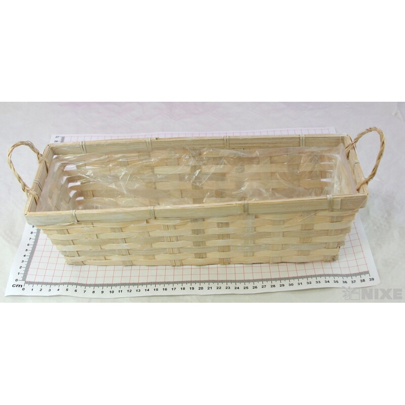 MISKA OBDÉLNÍK 31x12x9cm*BÍLÁ