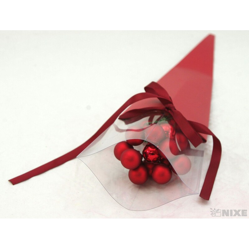 TAŠKA KORNOUT 10x28cm*ČERVENÁ