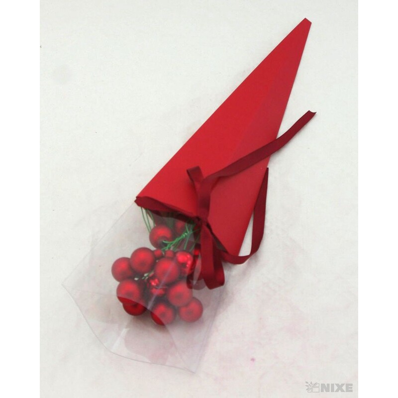 TAŠKA KORNOUT 10x28cm*ČERVENÁ