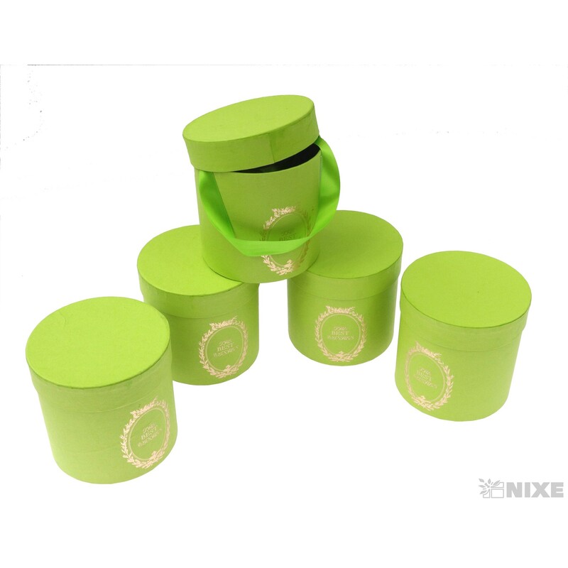 KVĚTINOVÝ BOX 5ks pr. 12x12cm*MIX BAREV