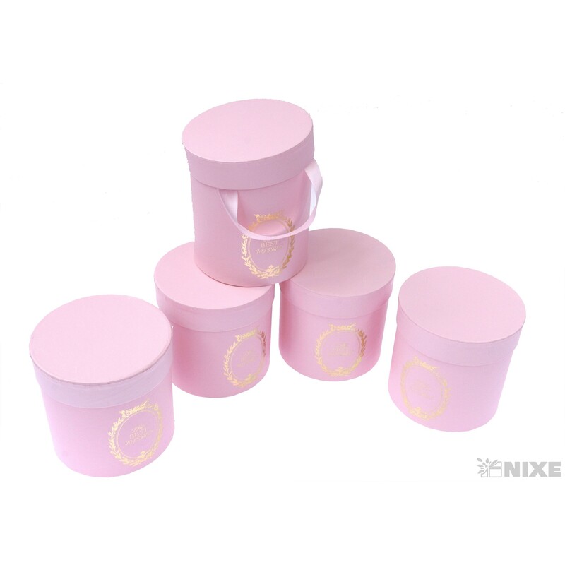 KVĚTINOVÝ BOX 5ks pr. 12x12cm*MIX BAREV