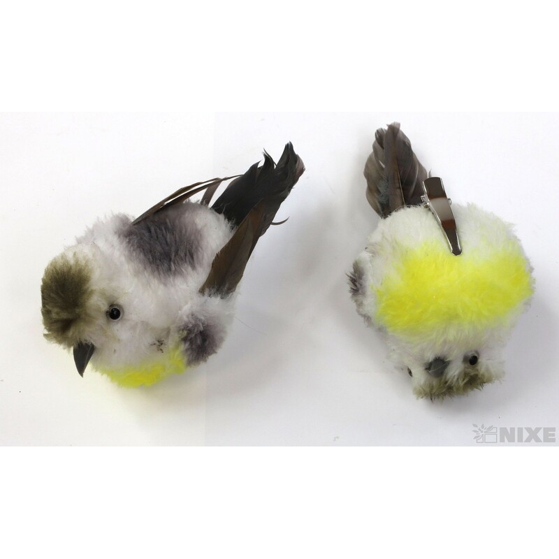 PTÁČEK KLIPS 10cm 12ks*