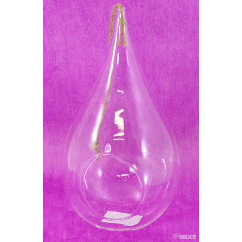 ZÁVĚS SKLO KAPKA 36cm* 