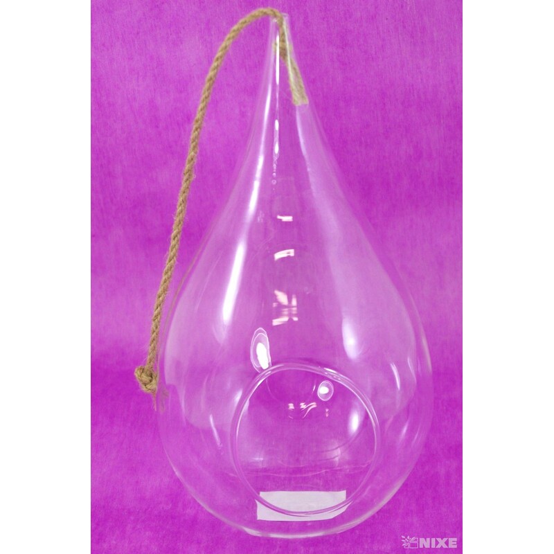 ZÁVĚS SKLO KAPKA 36cm* 