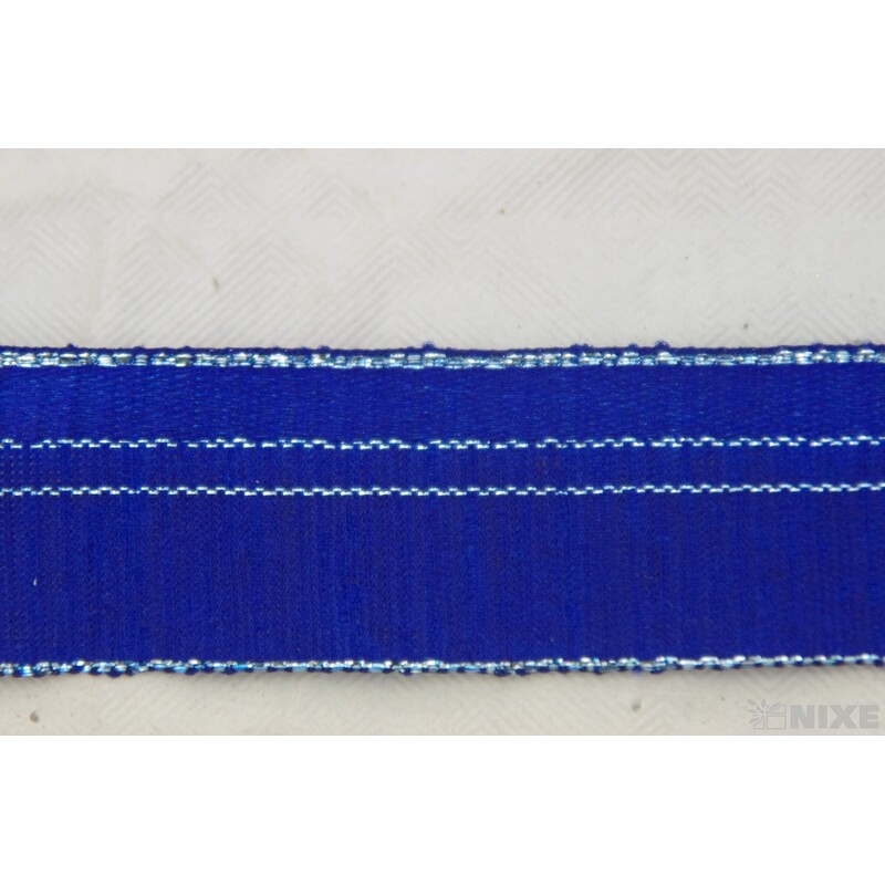 PLÁTNOVÁ STUHA 25mmx25m*MODRÁ 036425