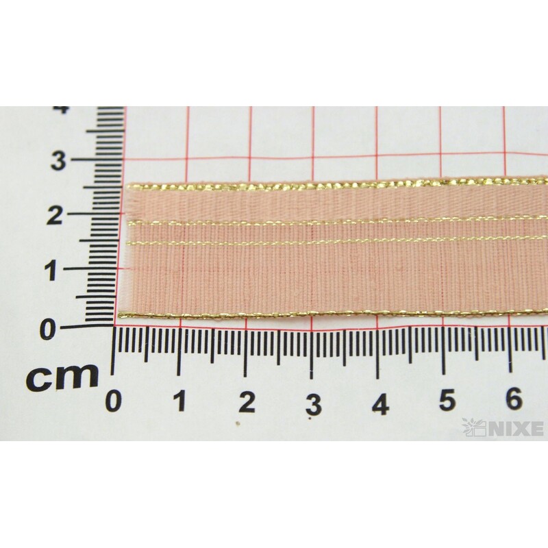 PLÁTNOVÁ STUHA 25mmx25m*RŮŽOVÁ 036602