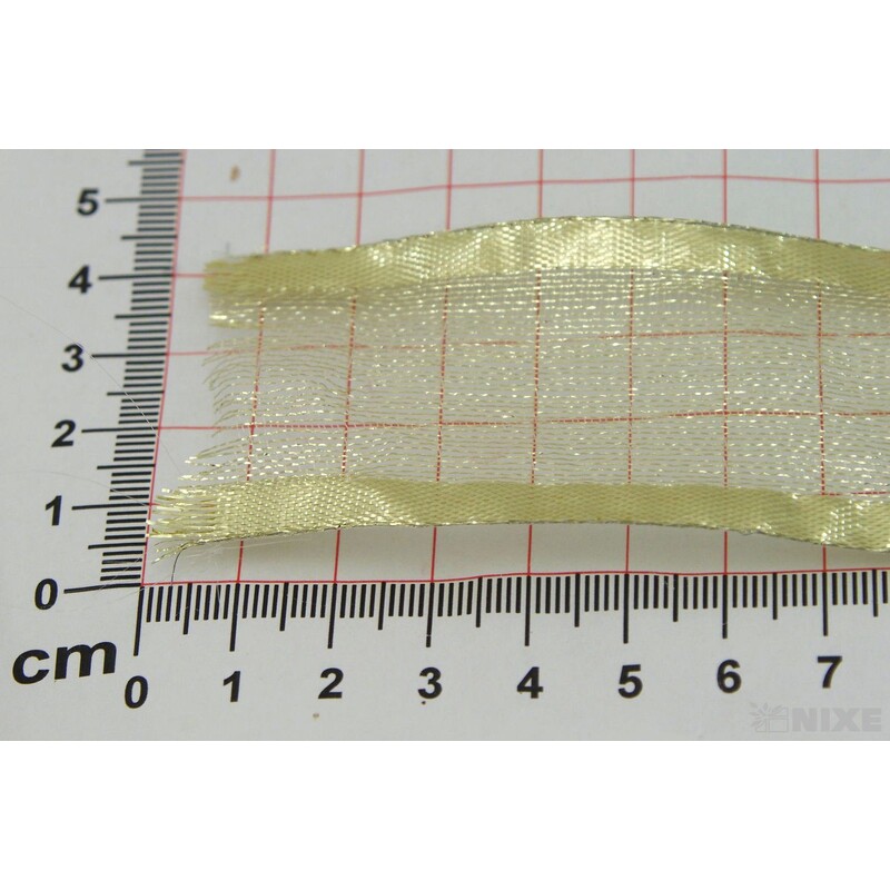 PLÁTNOVÁ STUHA 40mmx25m*ZLATÁ 390801